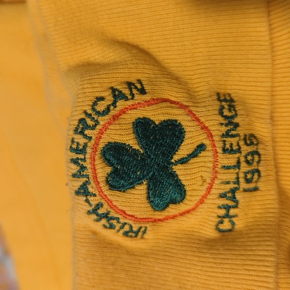 Vtg Kenneth Gordon Turtleneck Shirt Irish American Challenge 1995 Mens L -323 - Picture 7 of 7